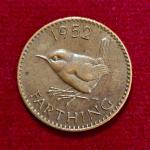 United Kingdom (UK) 1 Farthing George VI 1952 Coin