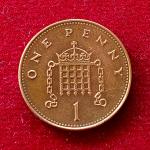 United Kingdom (UK) 1 New Penny Elizabeth II 1997 Coin