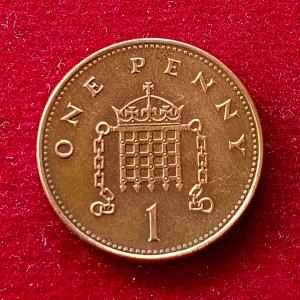 United Kingdom (UK) 1 New Penny Elizabeth II 1997 Coin