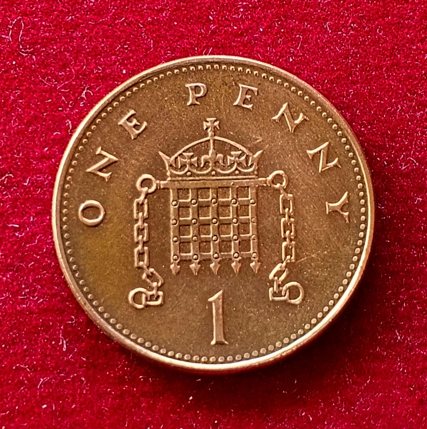 United Kingdom (UK) 1 New Penny Elizabeth II 1997 Coin
