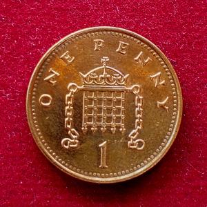 United Kingdom (UK) 1 New Penny Elizabeth II 2000 Coin