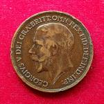 United Kingdom (UK) 1 Penny Edward VII 1917 Coin