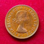 United Kingdom (UK) 1 Penny Elizabeth II 1964 Coin