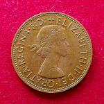 United Kingdom (UK) 1 Penny Elizabeth II 1965 Coin