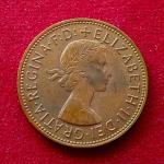 United Kingdom (UK) 1 Penny Elizabeth II 1967 Coin