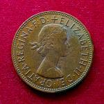 United Kingdom (UK) 1 Penny Elizabeth II 1967 Coin