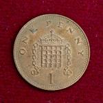 United Kingdom (UK) 1 Penny Elizabeth II 1996 Coin