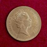 United Kingdom (UK) 1 Penny Elizabeth II 1996 Coin