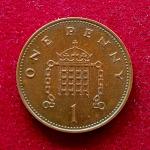 United Kingdom (UK) 1 Penny Elizabeth II 1999 Coin
