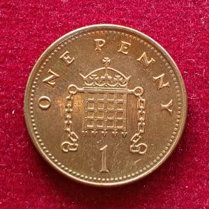 United Kingdom (UK) 1 Penny Elizabeth II 2002 Coin