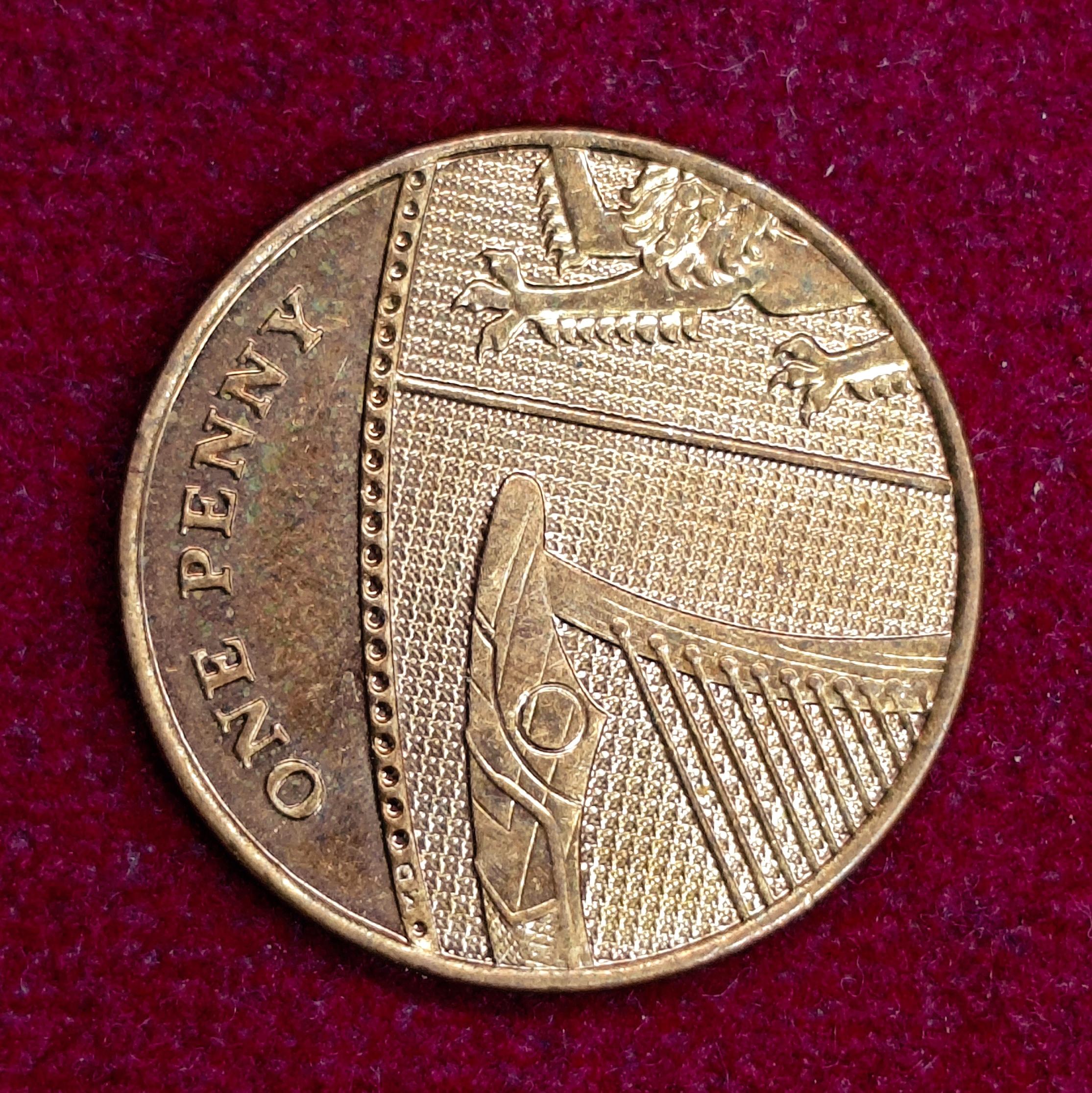 United Kingdom (UK) 1 Penny Elizabeth II 2009 Coin