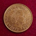 United Kingdom (UK) 1 Penny Elizabeth II 2009 Coin