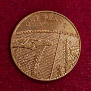 United Kingdom (UK) 1 Penny Elizabeth II 2010 Coin