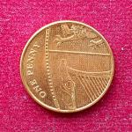 United Kingdom (UK) 1 Penny Elizabeth II 2015 Coin