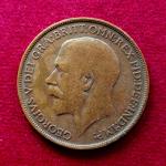United Kingdom (UK) 1 Penny George V 1913 Coin