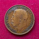 United Kingdom (UK) 1 Penny George V 1915 Coin
