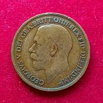 United Kingdom (UK) 1 Penny George V 1916 Coin