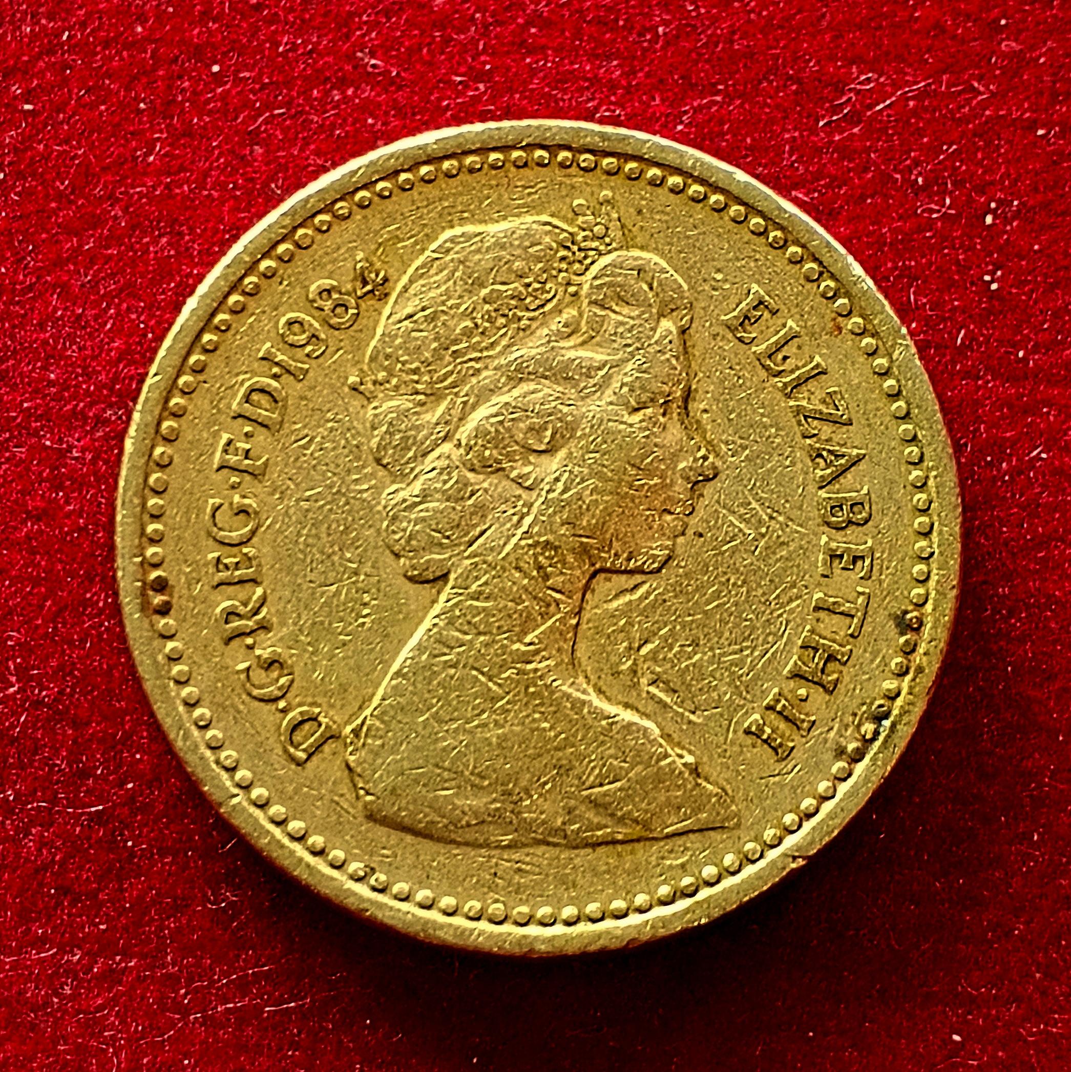 United Kingdom (UK) 1 Pound - Elizabeth II 1984 Commemorative Coin