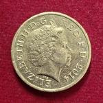 United Kingdom (UK) 1 Pound - Elizabeth II 2014 Coin