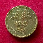 United Kingdom (UK) 1 Pound - Elizabeth II 3rd portrait 1985 Commemorative Coin