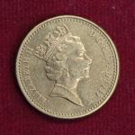 United Kingdom (UK) 1 Pound - Elizabeth II 3rd portrait 1985 Commemorative Coin