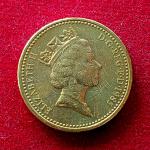 United Kingdom (UK) 1 Pound - Elizabeth II 3rd portrait 1985 Commemorative Coin