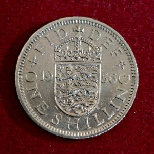 United Kingdom (UK) 1 Shilling - Elizabeth II 1956 Coin