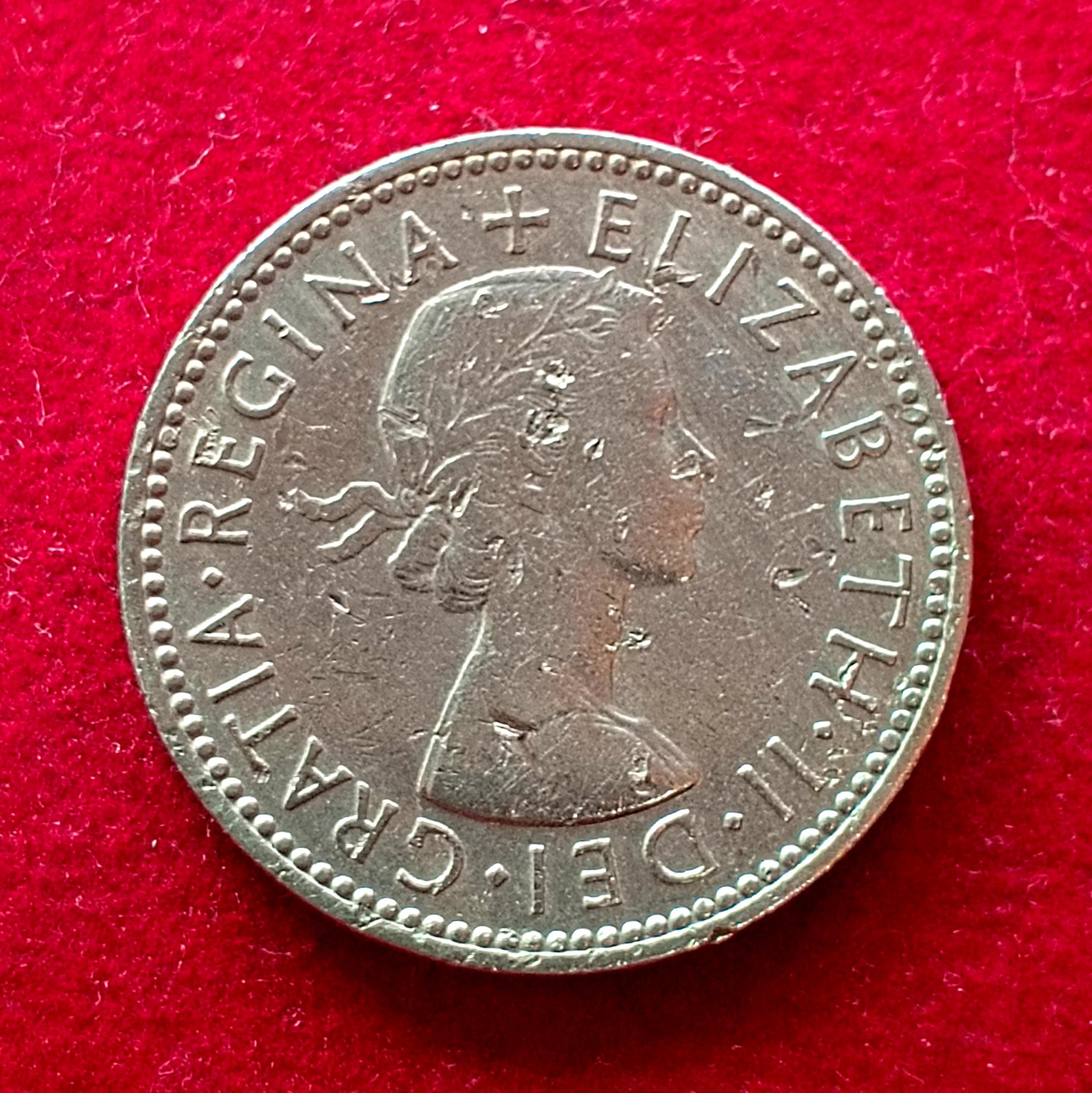 United Kingdom (UK) 1 Shilling - Elizabeth II 1956 Coin