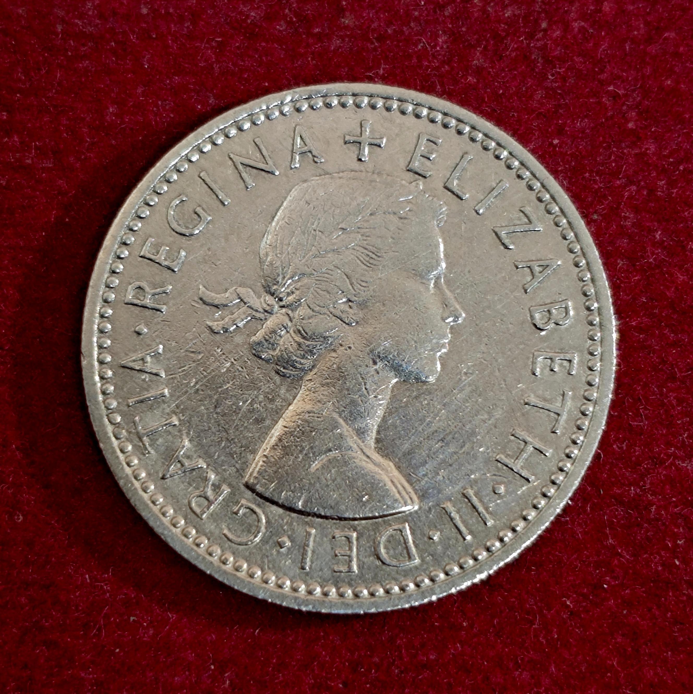 United Kingdom (UK) 1 Shilling - Elizabeth II 1956 Coin
