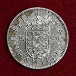United Kingdom (UK) 1 Shilling - Elizabeth II 1959 Coin