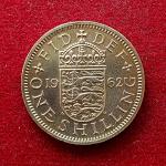 United Kingdom (UK) 1 Shilling Elizabeth II 1962 Coin