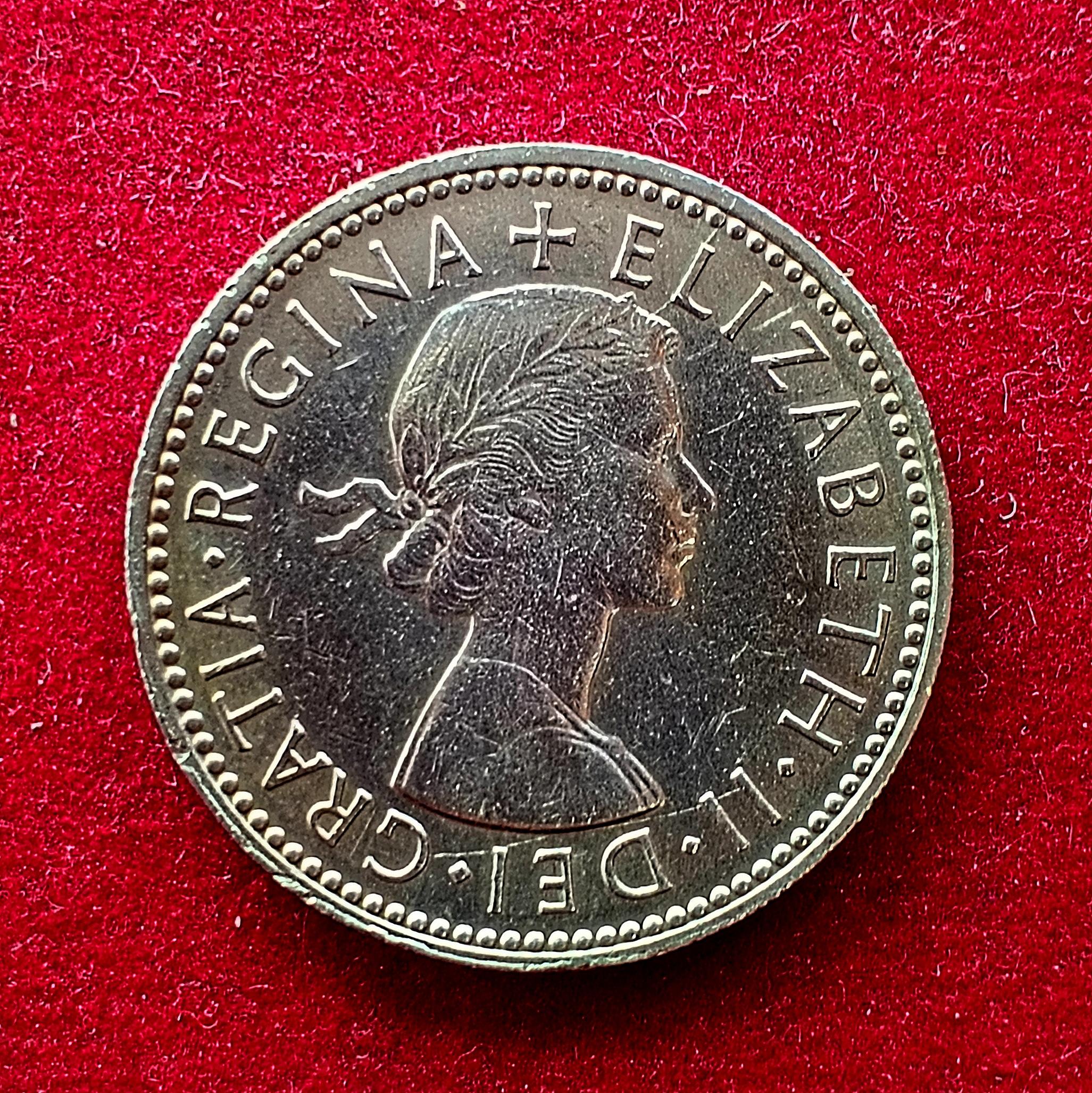 United Kingdom (UK) 1 Shilling Elizabeth II 1962 Coin