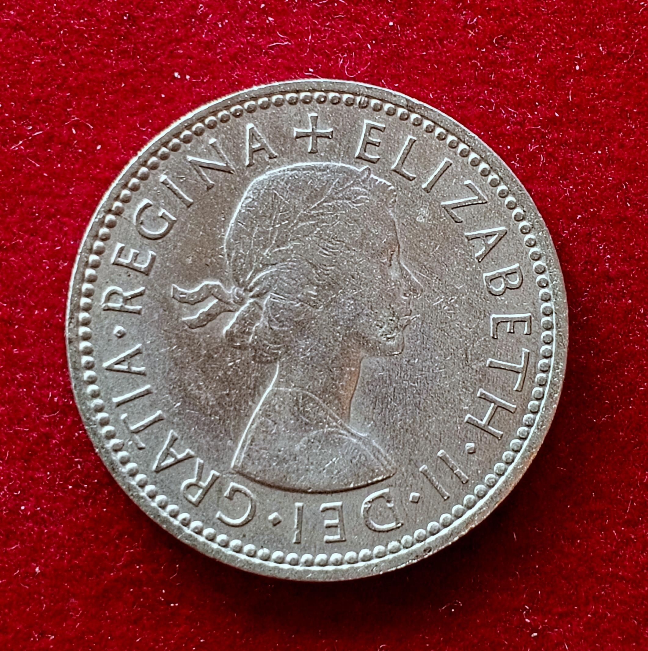 United Kingdom (UK) 1 Shilling - Elizabeth II 1966 Coin