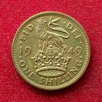 United Kingdom (UK) 1 Shilling - George VI 1949 Coin