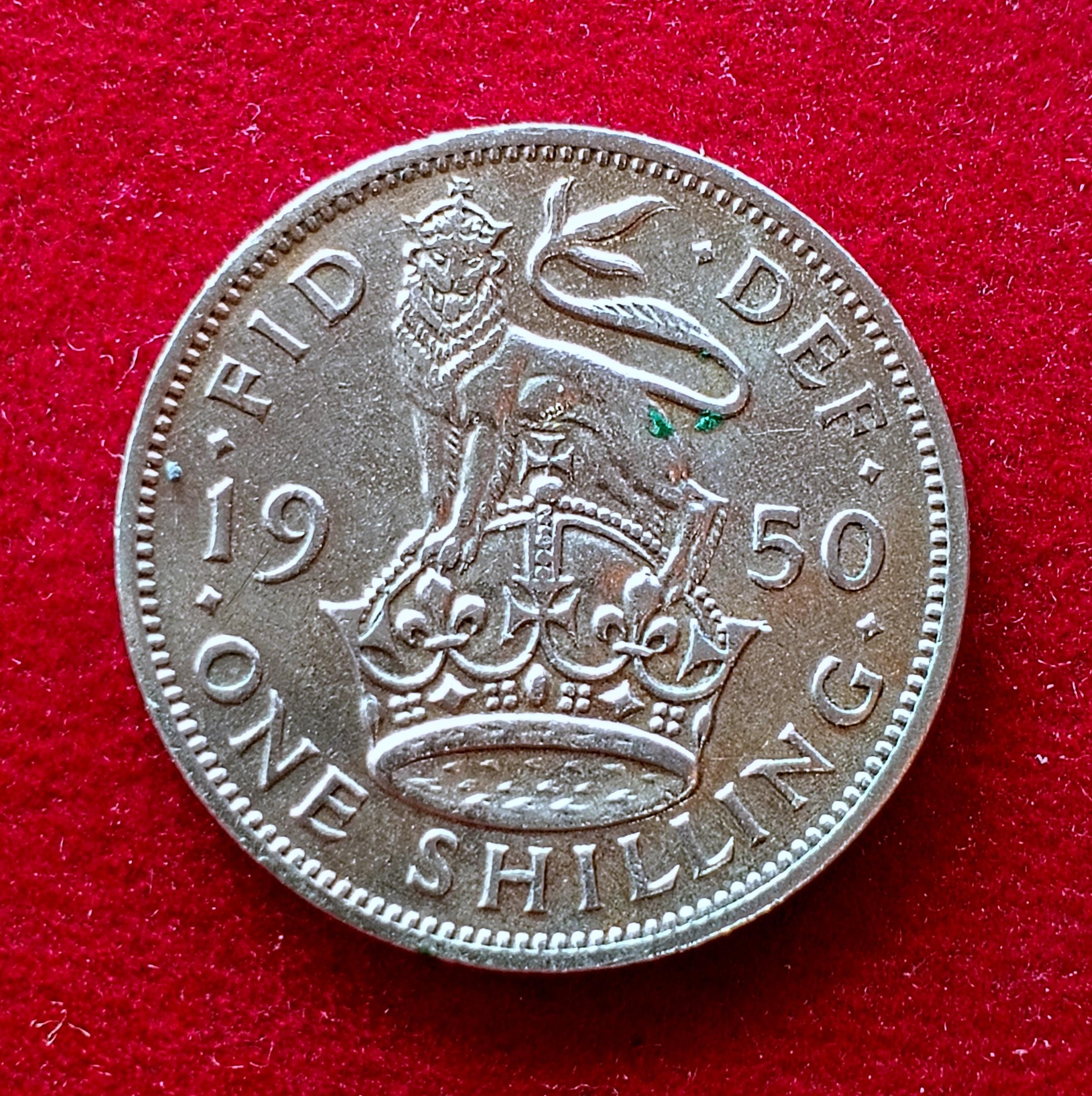 United Kingdom (UK) 1 Shilling - George VI 1950 Coin