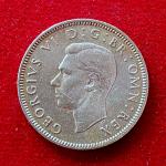 United Kingdom (UK) 1 Shilling George VI  Scottish crest 1948 Coin