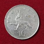 United Kingdom (UK) 10 Pence Elizabeth II 1995 Coin