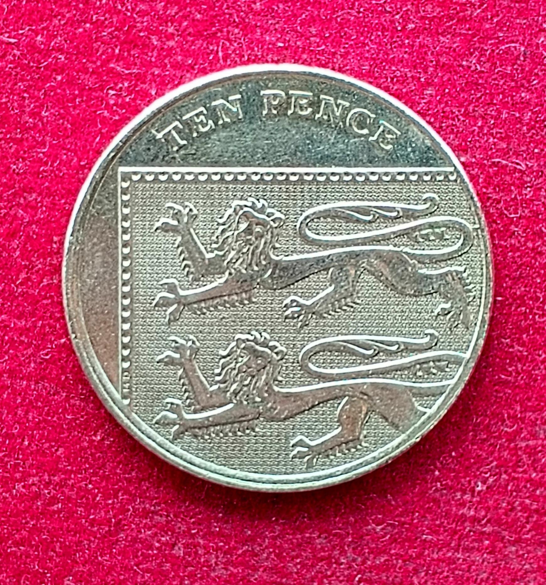 United Kingdom (UK) 10 Pence Elizabeth II 2009 Coin