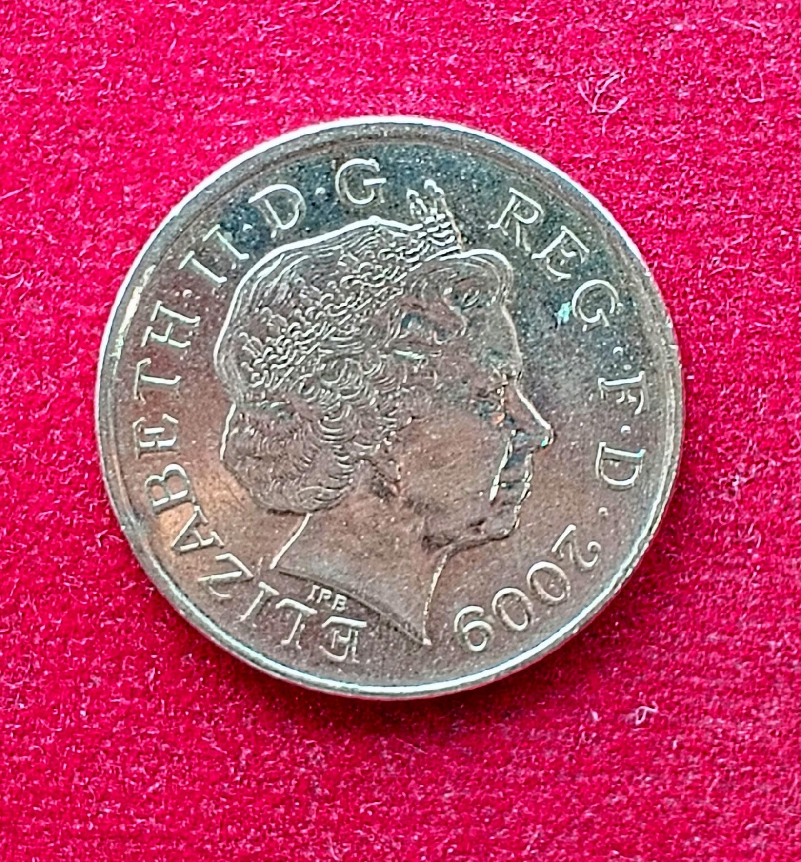 United Kingdom (UK) 10 Pence Elizabeth II 2009 Coin