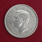 United Kingdom (UK) 1/2 Crown - George VI 1948 Coin