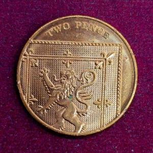 United Kingdom (UK) 2 Pence Elizabeth II 2012 Coin