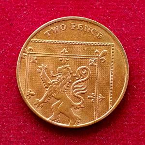 United Kingdom (UK) 2 Pence Elizabeth II 2012 Coin