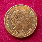 United Kingdom (UK) 2 Pence Elizabeth II 2015 Coin