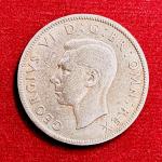 United Kingdom (UK) 2 Shillings Elizabeth II 1948 Coin