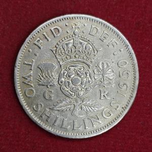 United Kingdom (UK) 2 Shillings Elizabeth II 1950 Coin