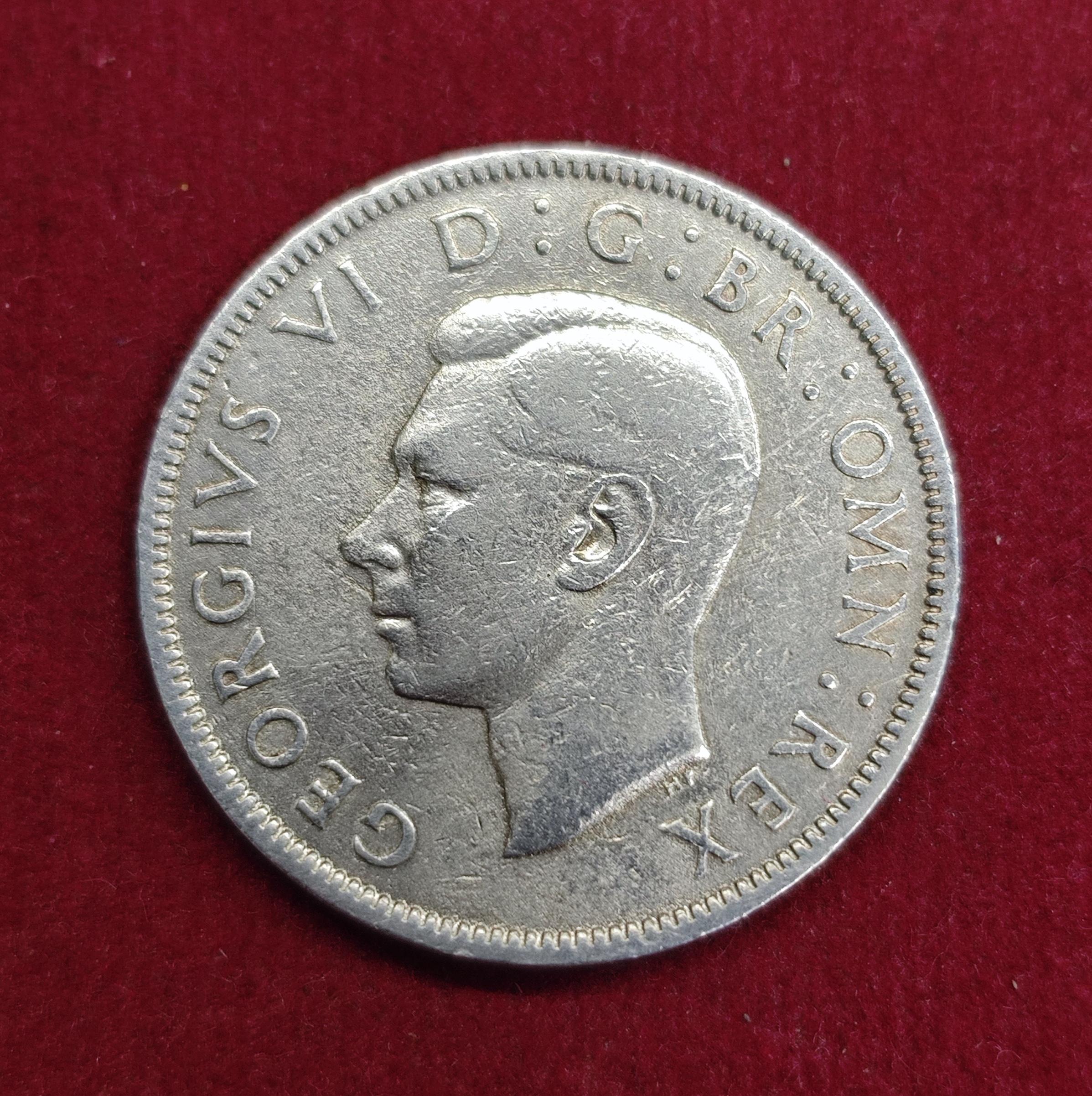 United Kingdom (UK) 2 Shillings Elizabeth II 1950 Coin