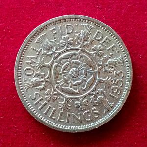 United Kingdom (UK) 2 Shillings Elizabeth II 1953 Coin