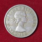 United Kingdom (UK) 2 Shillings Elizabeth II 1954 Coin