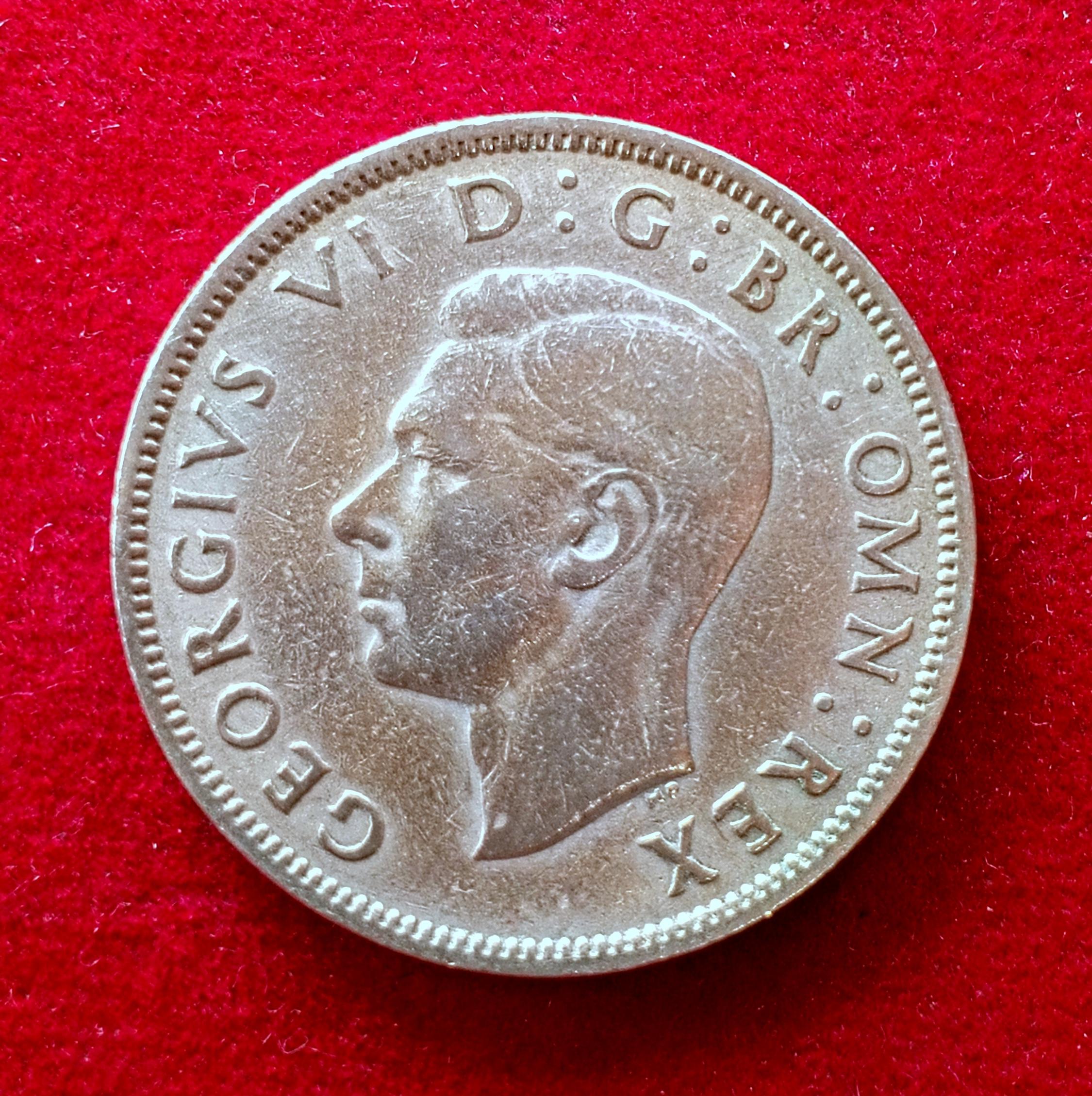 United Kingdom (UK) 2 Shillings - George VI 1947 Coin