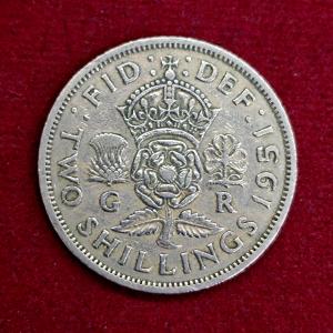 United Kingdom (UK) 2 Shillings - George VI 1951 Coin